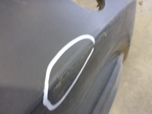 Бампер задний