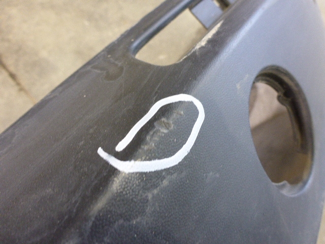 Бампер задний