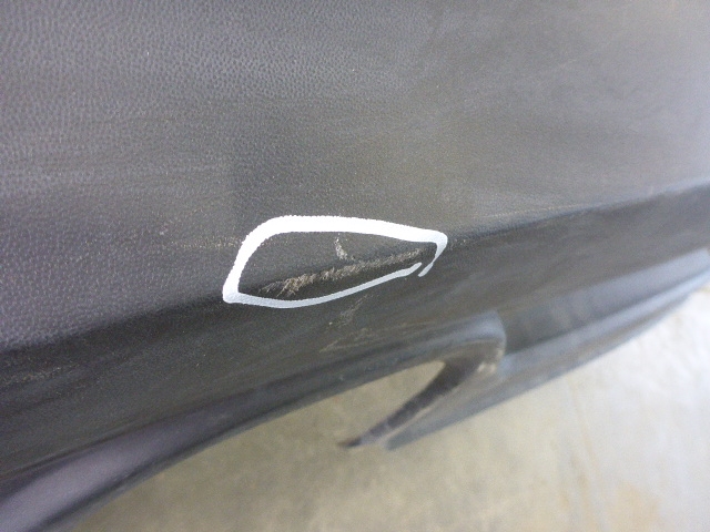 Бампер задний