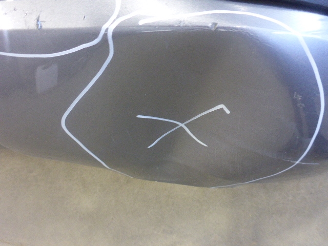 Бампер задний