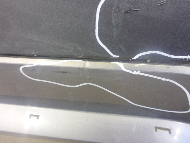 Бампер задний