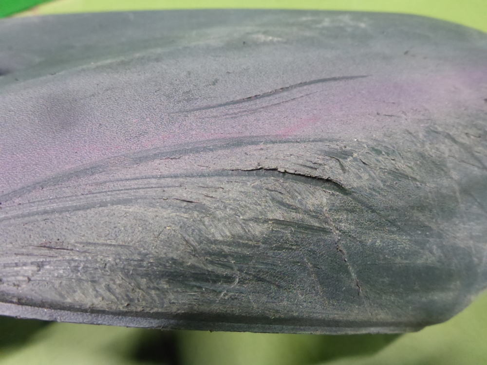 Накладка переднего бампера левая