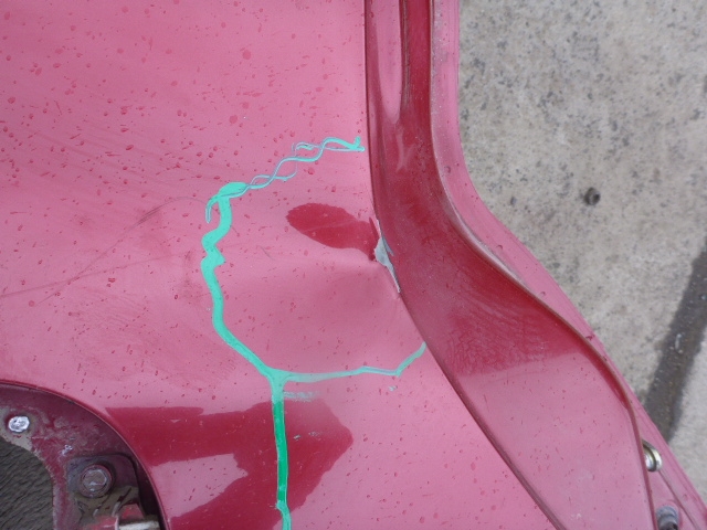 Крыло заднее правое