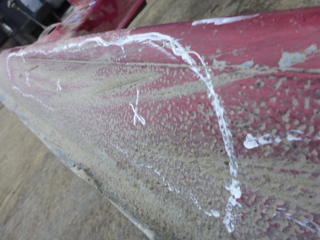 Порог со стойкой правый