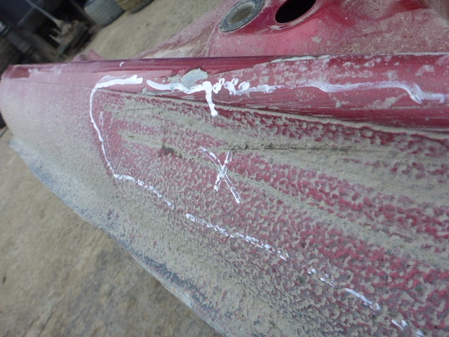 Порог со стойкой правый