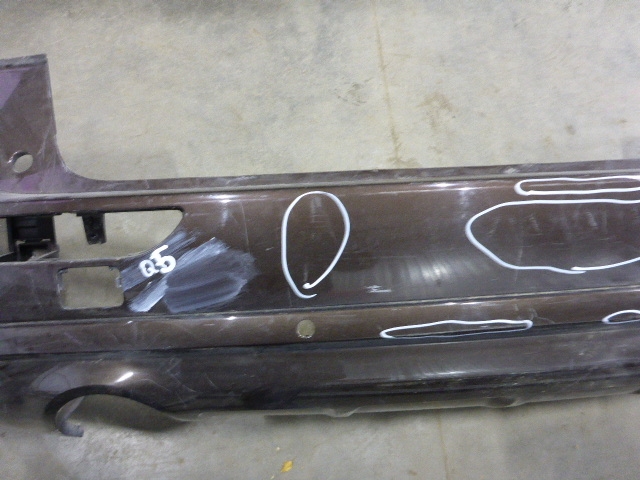 Бампер задний