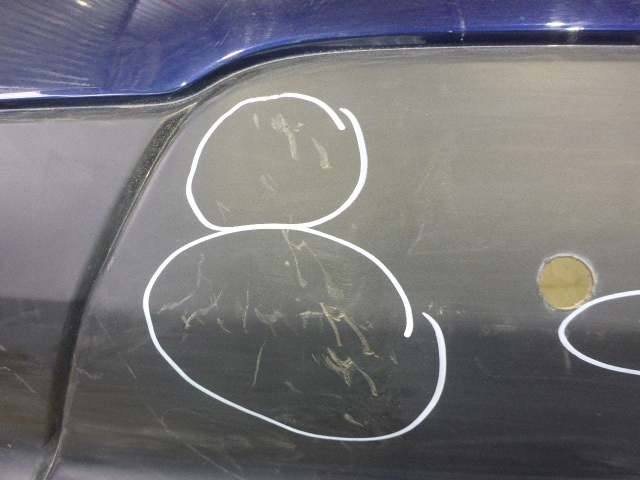 Бампер задний