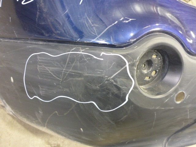 Бампер задний