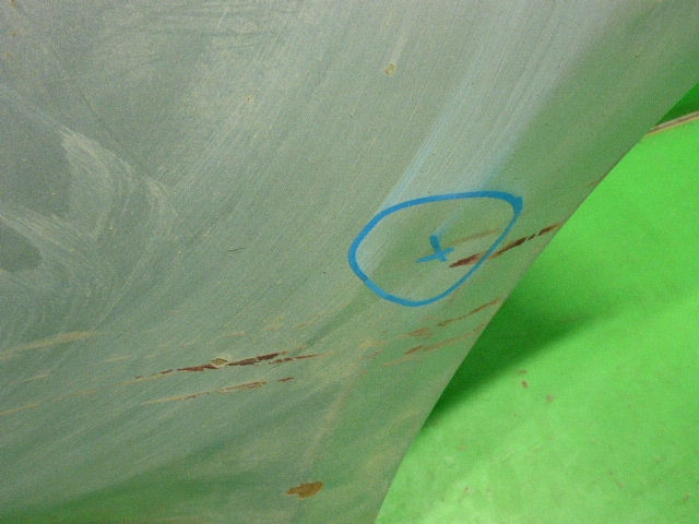 Дверь задняя левая