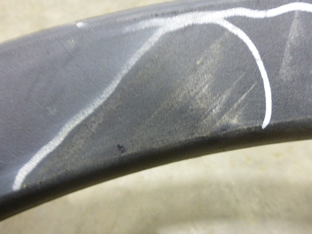 Накладка заднего крыла правого