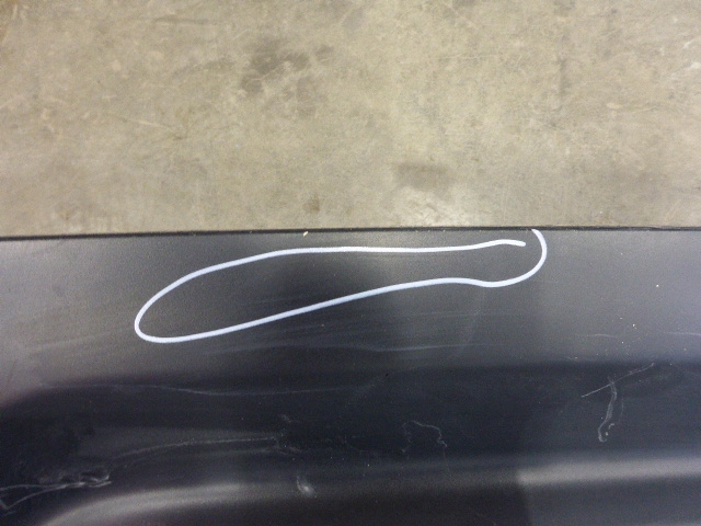 Юбка задняя