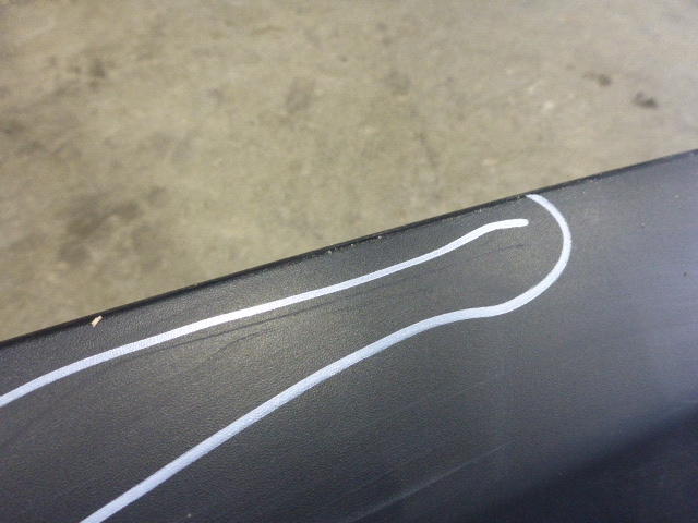 Юбка задняя