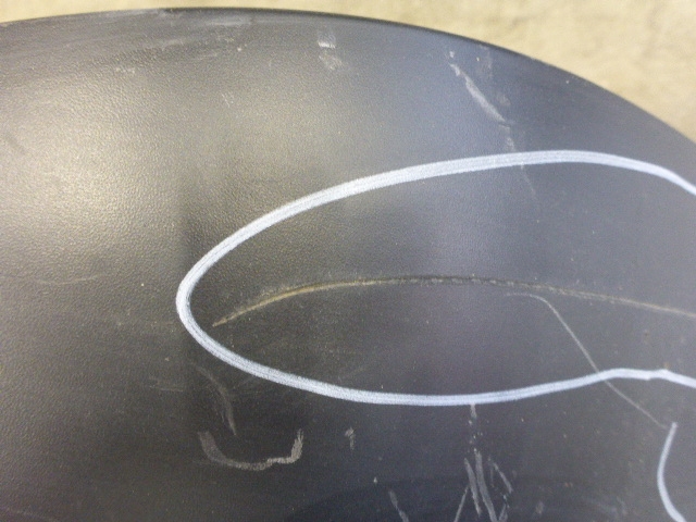 Юбка задняя