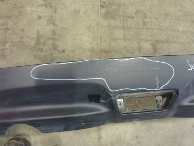 Юбка задняя