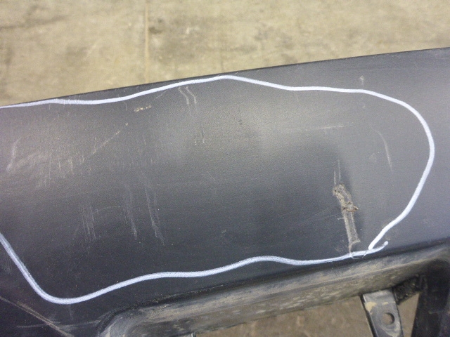 Юбка задняя