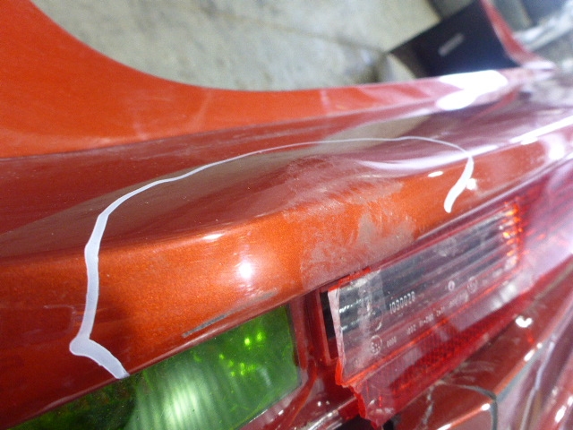 Бампер задний