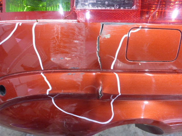 Бампер задний