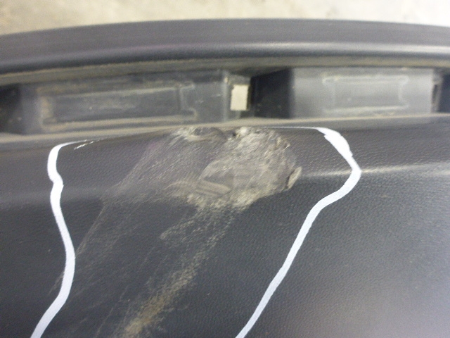 Бампер задний