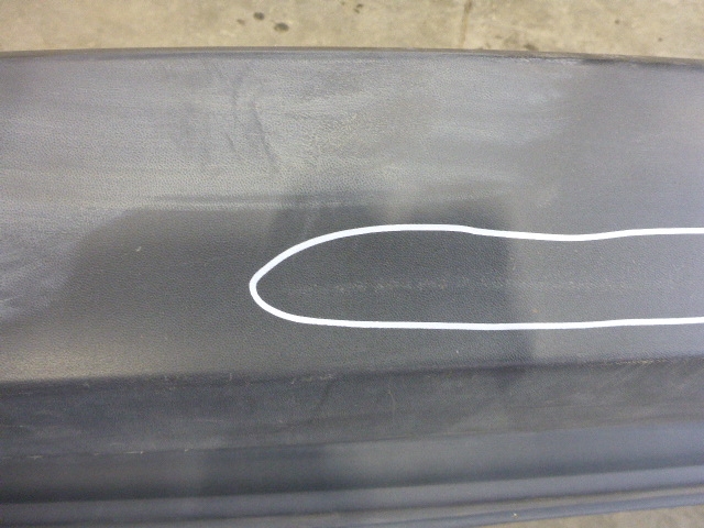 Бампер задний