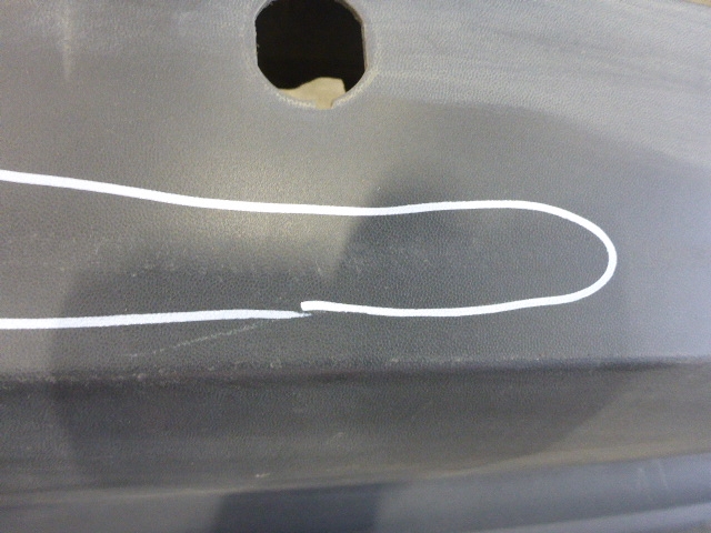 Бампер задний