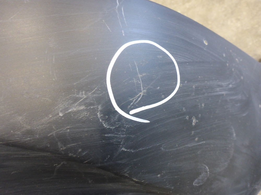 Юбка задняя