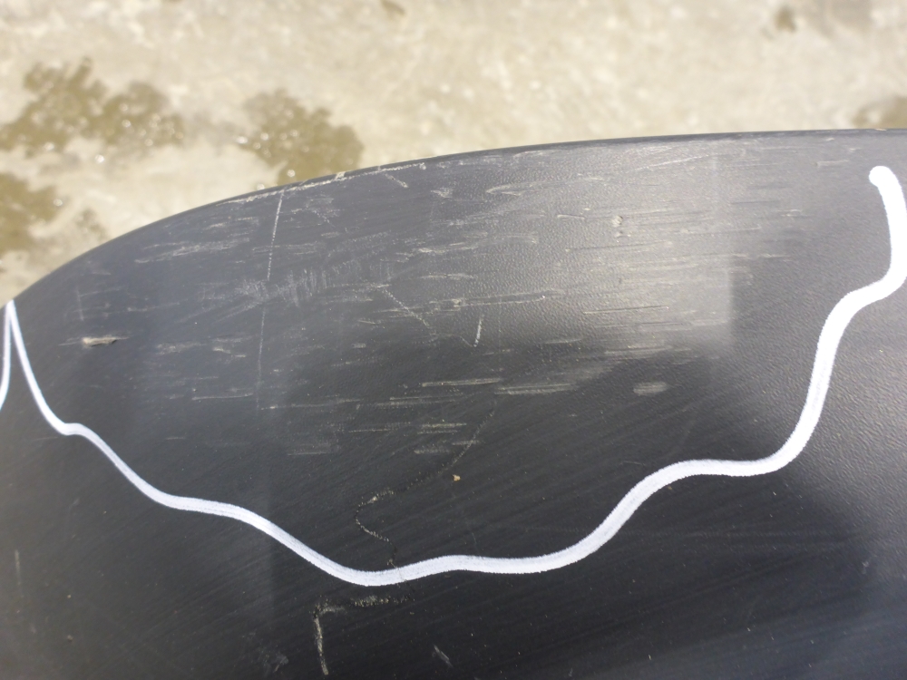 Юбка задняя