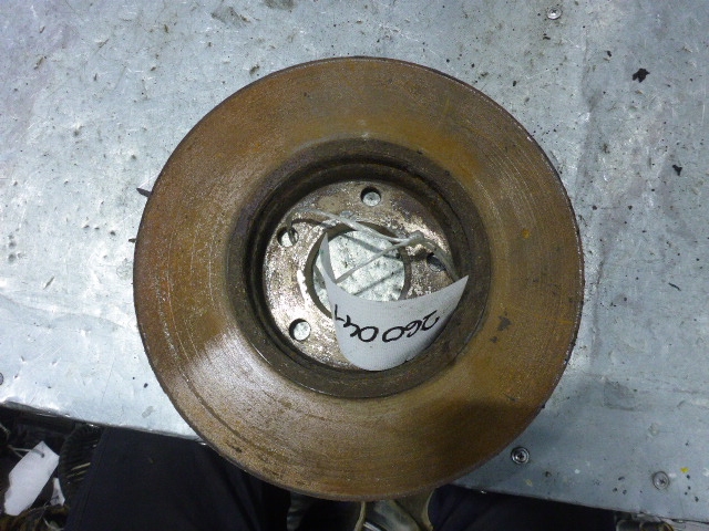 Диск тормозной передний вентилируемый