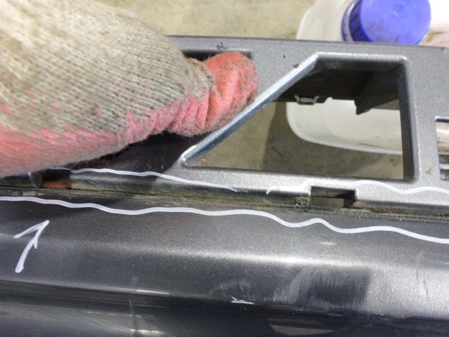 Бампер задний