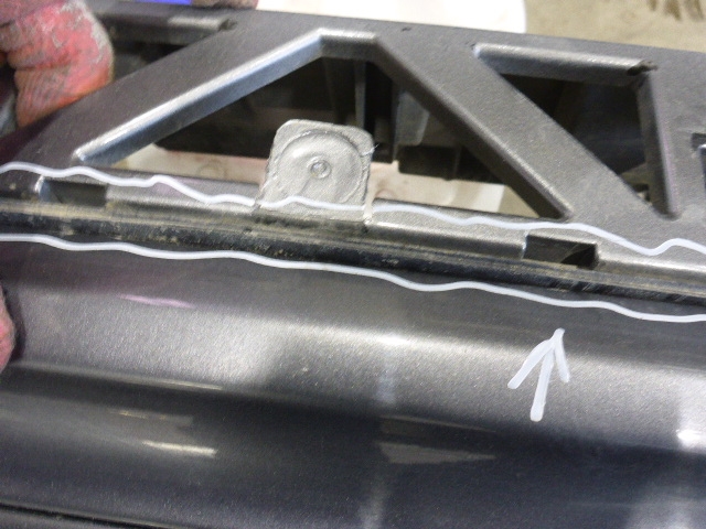 Бампер задний