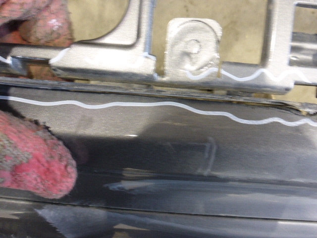 Бампер задний