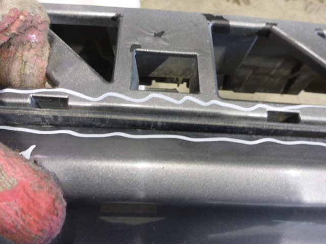 Бампер задний