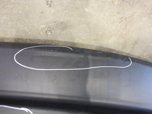 Юбка задняя