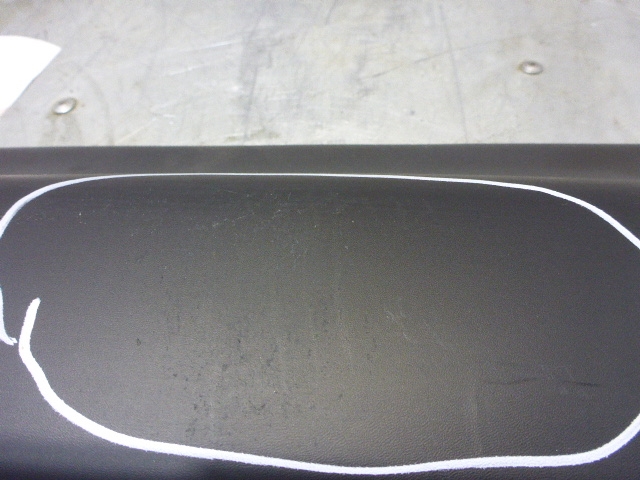 Накладка двери задней правой