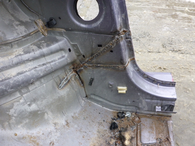 Лонжерон передний правый