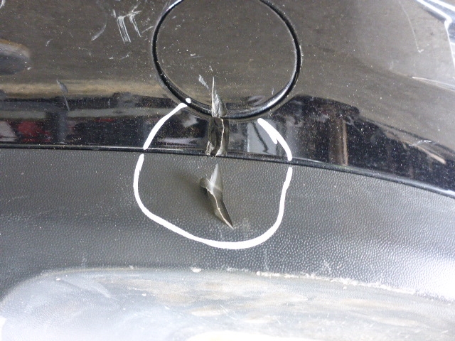 Бампер задний