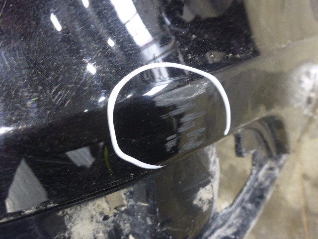 Бампер задний