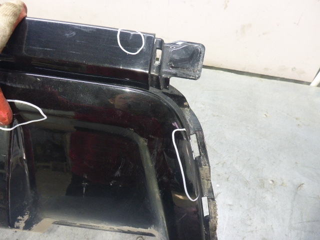 Накладка заднего бампера