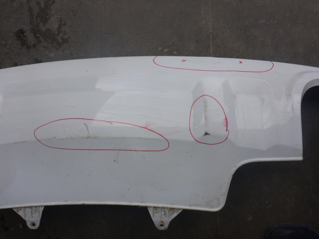 Юбка задняя