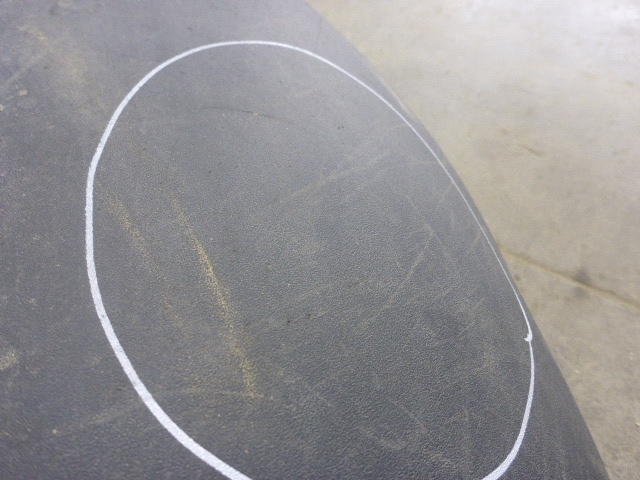 Юбка задняя