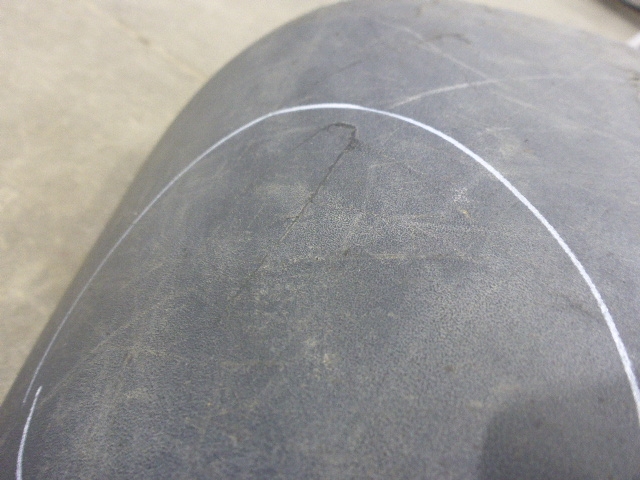 Юбка задняя