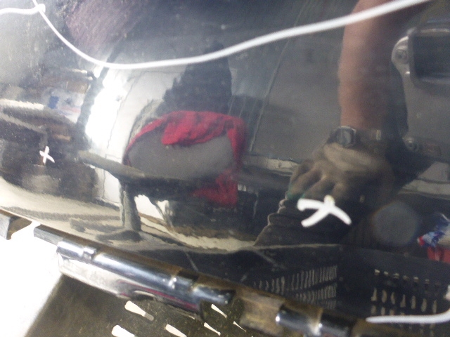 Бампер задний