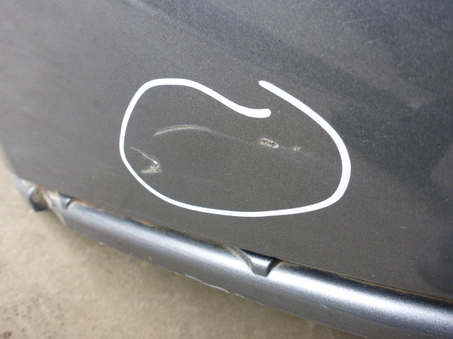 Бампер задний