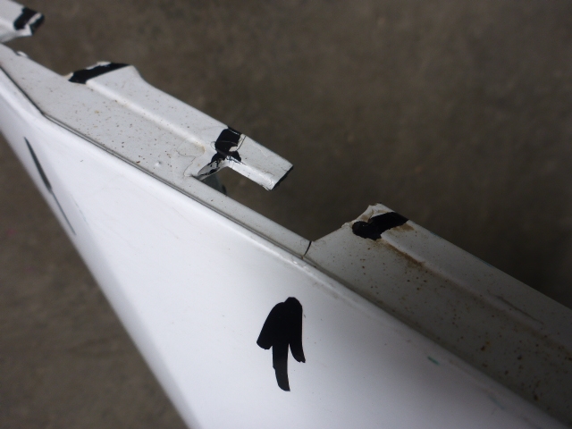 Бампер задний