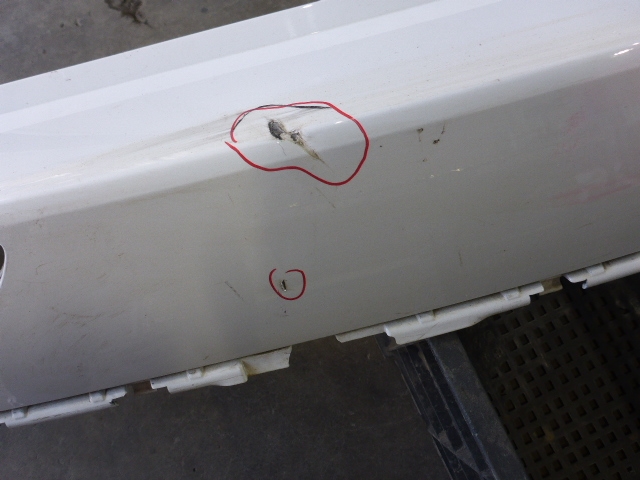 Бампер задний