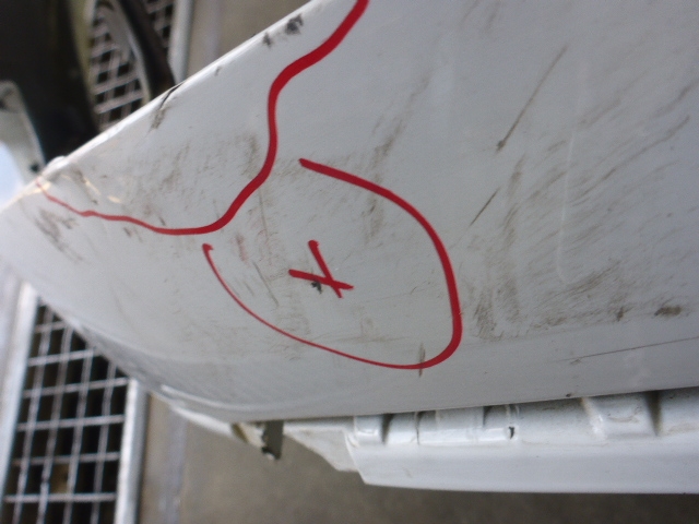 Бампер задний