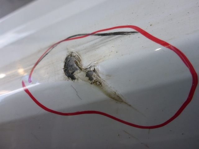 Бампер задний