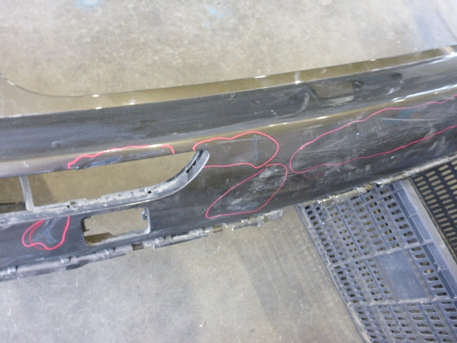 Бампер задний