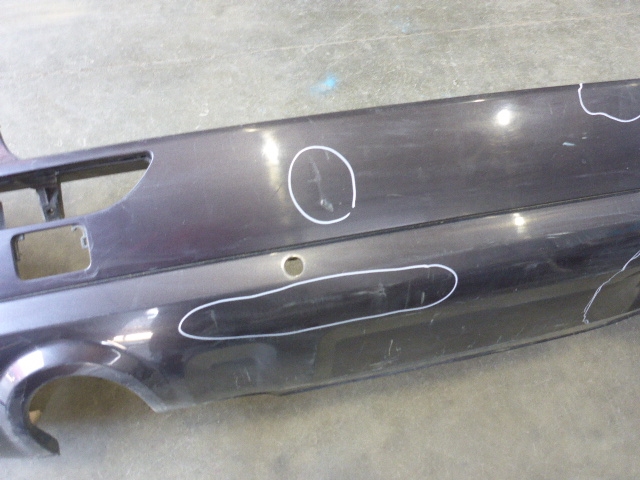 Бампер задний