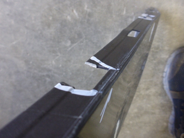 Бампер задний