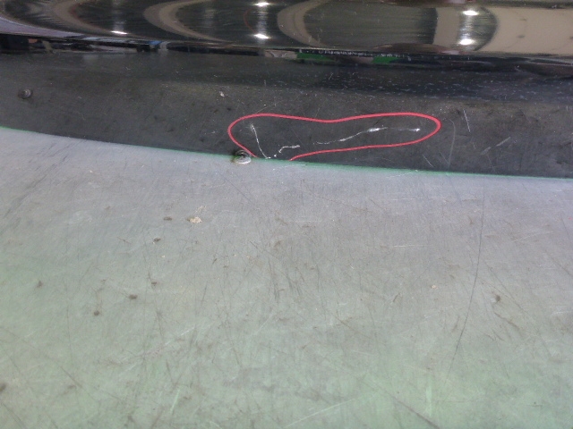 Накладка двери багажника